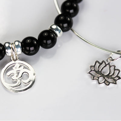 Charms 4pcs 925 Sterling Silver Jewellery findings Lotus Charm Beads , 12*11mm Lotus Flower,6mm Closed jump ring