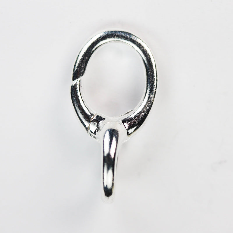 1pcs 925 Sterling silver Jewellery findings Lobster claw Clasp,23*11mm, 2mm thickness