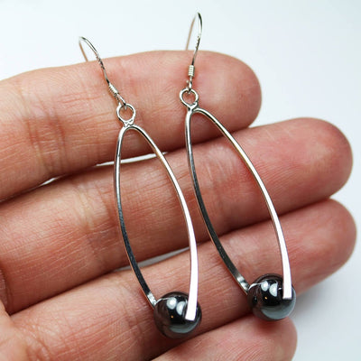 Earring Findings 2pcs 38mm 925 Sterling silver Jewellery Findings Earwire, 15mm fishhook with pinch bail, bail38mm