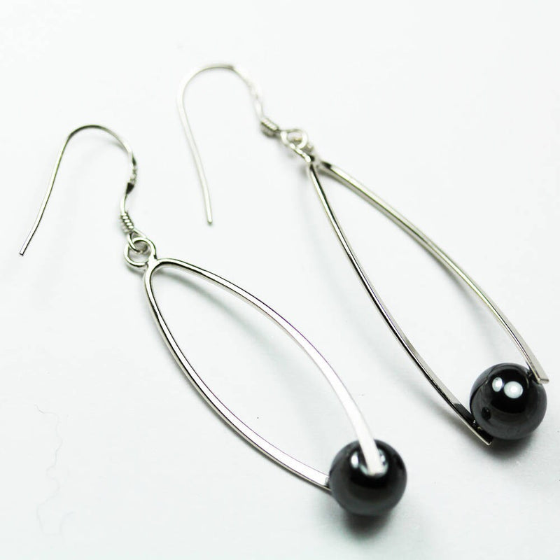 Earring Findings 2pcs 38mm 925 Sterling silver Jewellery Findings Earwire, 15mm fishhook with pinch bail, bail38mm