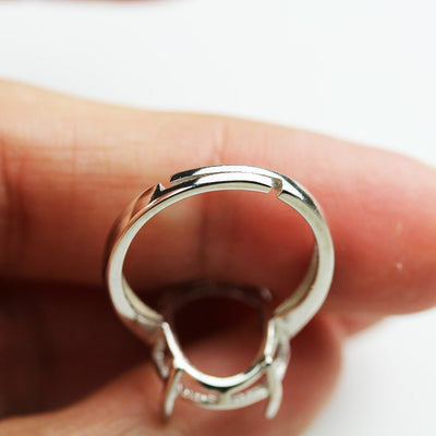 Ring Setting Custome Semi Mount  Engagement 12*10mm Ring Setting  Ring Mounting