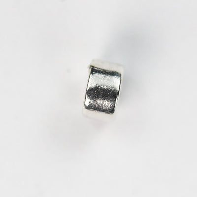 20pcs 3.5MM 925 sterling silver Jewellery Findings Rondelle Spacers,3.5mm diameter, 2mm thick, hole 1.5mm