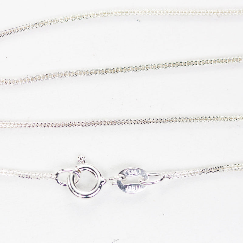 Chain Necklaces 1pc/5pcs 16/18" 925 Sterling Silver Curb Chain Jewellery Necklace, 1.1 mm chain, 5mm Ring clasp