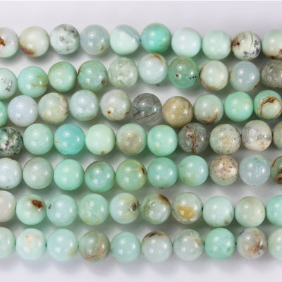 Natural Australia Chrysoprase ,8mm Round Shape Gemstone Beads,16", about 50 pcs