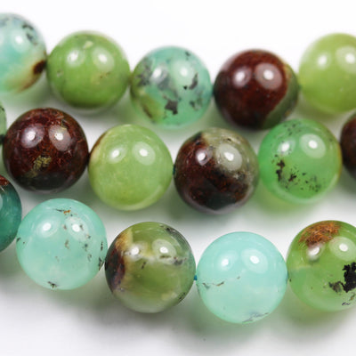 Natural Australia Chrysoprase ,10mm Round Shape Gemstone Beads,16", about 40 pcs