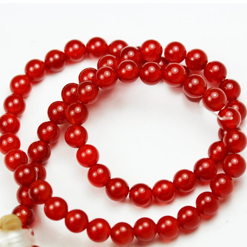 Carnelian, 6mm Round Gemstone Beads Strand, One full strand , hole0.8mm, 16 inch