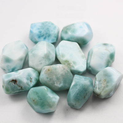 50%off Natural Dominican Larimar Nugget  Loose Gemstones ,1.5-6g each piece, 9-20mm