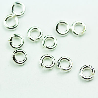 Jump Ring 20pcs 6mm 18gauge 925 Sterling silver Jewellery findings Jump ring