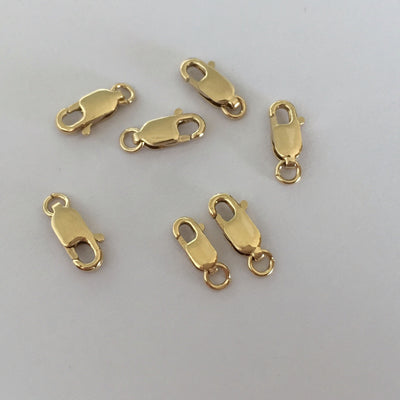 Lobster Claw Clasp 14K Gold Filled Jewelry Making Findings , 1 pieces 8mm / 10mm/13mm