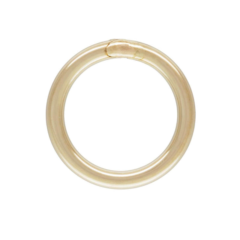 14k gold filled closed jump rings 10pcs 2-6mm 22-18gauge jewellery making findings jump ring