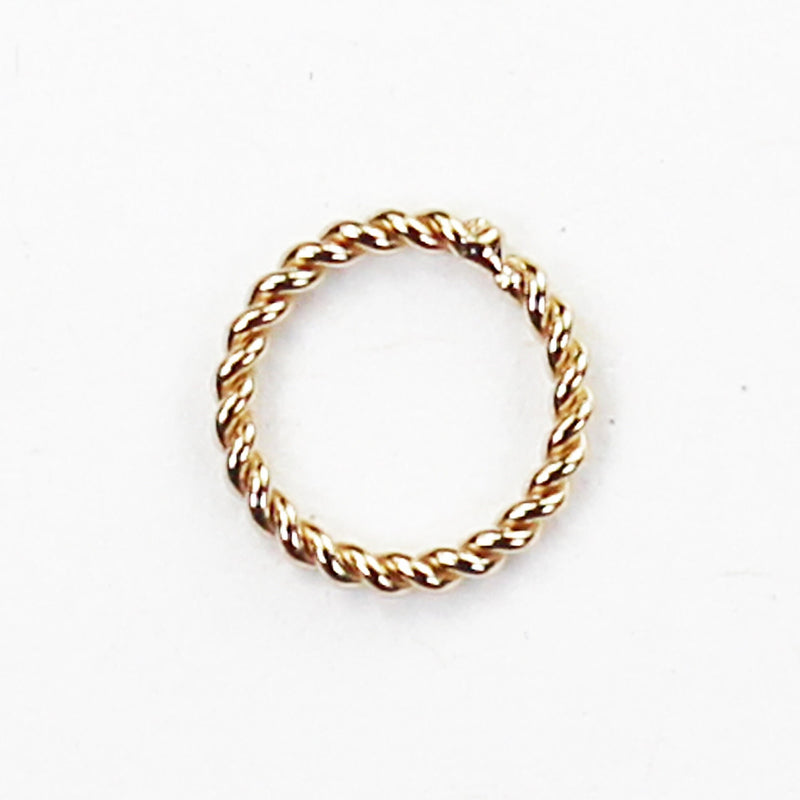 14k gold filled closed sparkle jump rings 10pcs 4/6/8mm 20gauge jewellery making findings jump ring