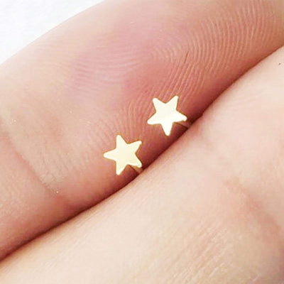 Earring Findings 1 pair 14k Gold Filled Jewellery Making Findings Earstud Earring Post , Star/Moon/Lighting/Cross