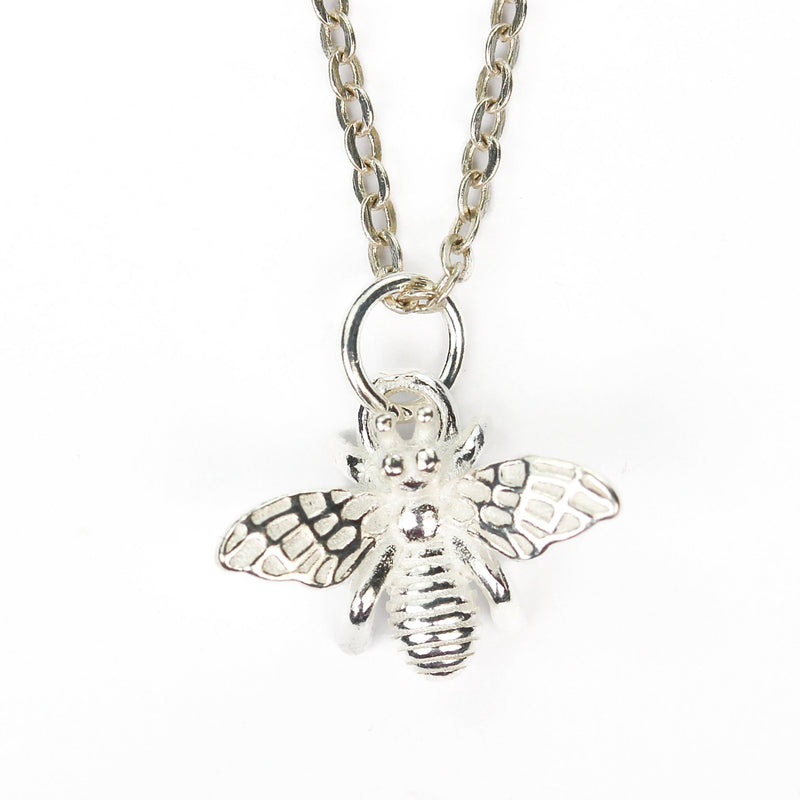 Charm 925 sterling silver jewellery findings charm pendant beads, 2pcs honey bee charms 11*15mm, 5mm closed jump ring