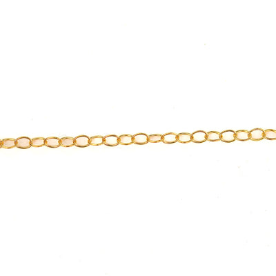 14k Gold Filled Extender Chain, 2.2mm*3mm Extension Chain, Oval Chain, for Jewelry Making Extension