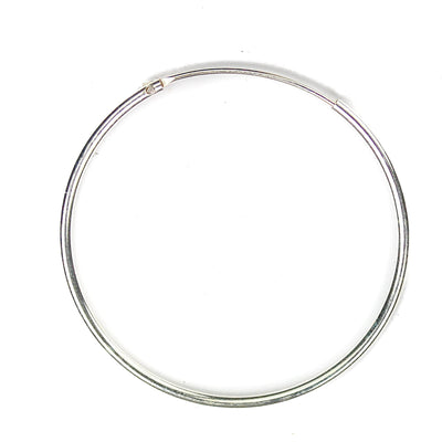 Earring Hoops 1 Pair, 925 Sterling Silver Hoop Earrings, 30mm Round 1.25mm Thickness