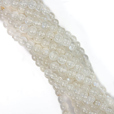 4mm Natural Moonstone, Gemstone Strand, 15.5inch, Hole 0.8mm , About 85 Beads