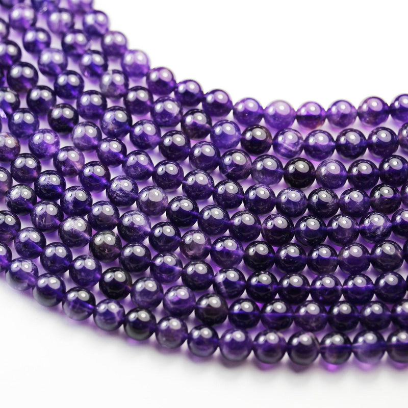 Natural amethyst,10mm round  gemstone beads one full strand, 16", about 40pcs