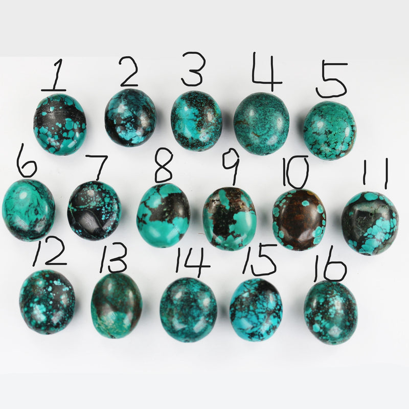 Natural turquoise large chunky bead gemstone, size around 25mm x 20mm x 15mm, hole 1-3mm