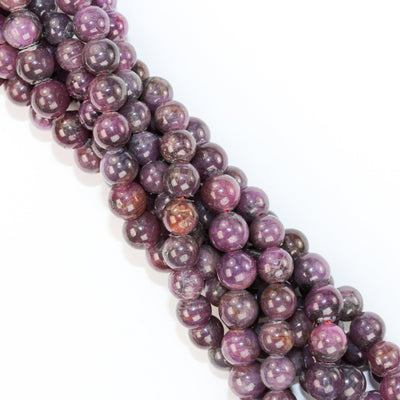 Natural Ruby, 6mm Round Natural Gemstone Beads, 15.5 Inch, 1mm Hole, About 75 Beads