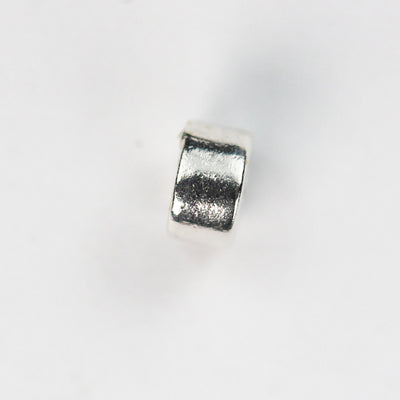 20pcs 2.5mm 925 sterling silver jewellery findings rondelle spacers,2.5mm diameter, 1.5mm thick, hole 1mm