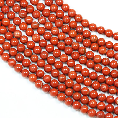 Red Jasper, 10mm Gemstone Beads Strand, One full strand ,hole1mm